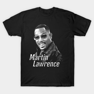 martin lawrence black and white T-Shirt